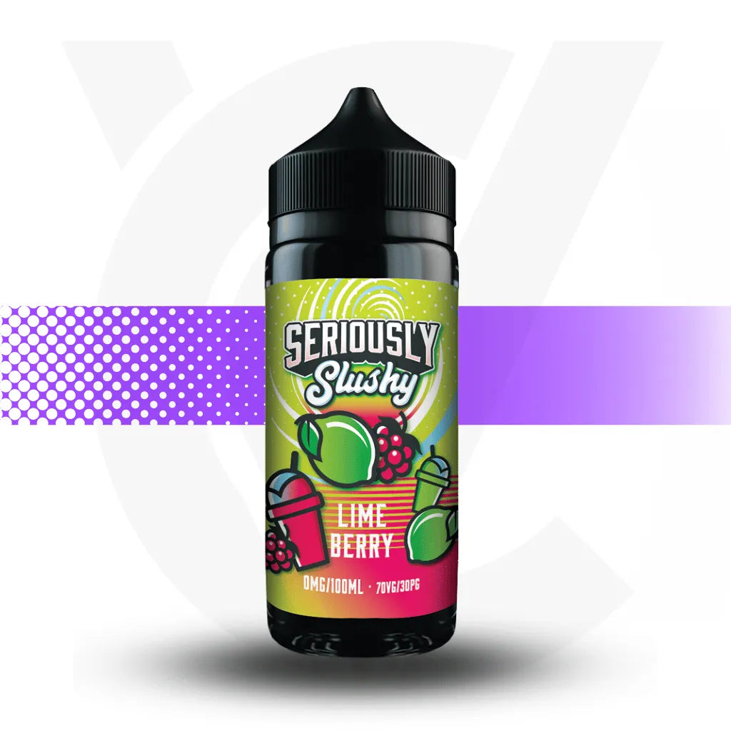 Seriously 100ml E-Liquid - Lime Berry - Slushy l Cloud Vapez UK