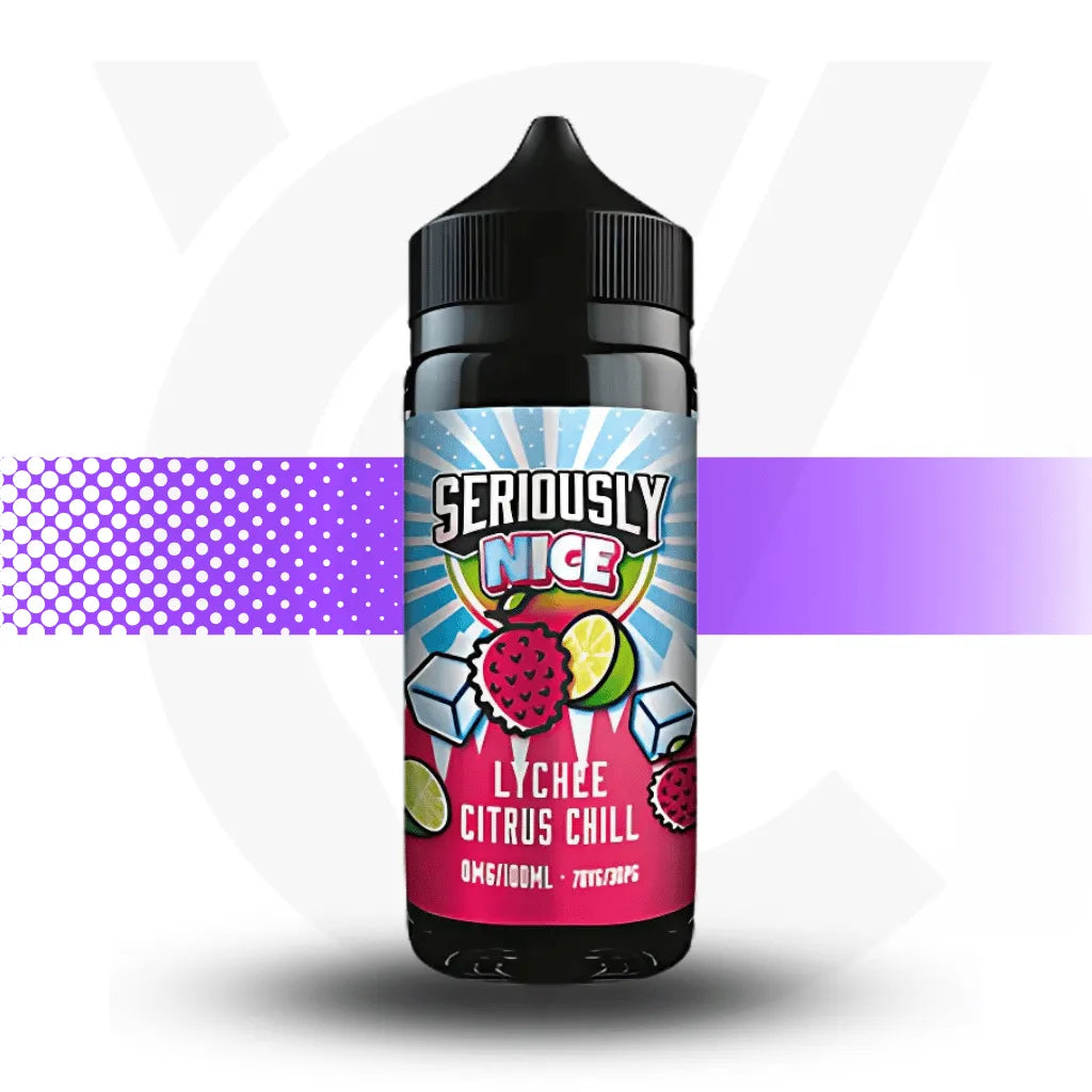 Seriously 100ml E-Liquid - Lychee Citrus Chill - Nice l Cloud Vapez UK