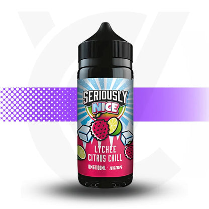 Seriously 100ml E-Liquid - Lychee Citrus Chill - Nice l Cloud Vapez UK