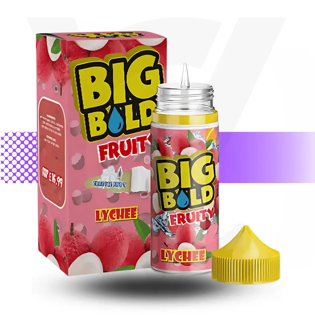 Big Bold 100ml E-Liquid - Lychee - Fruity l Cloud Vapez UK