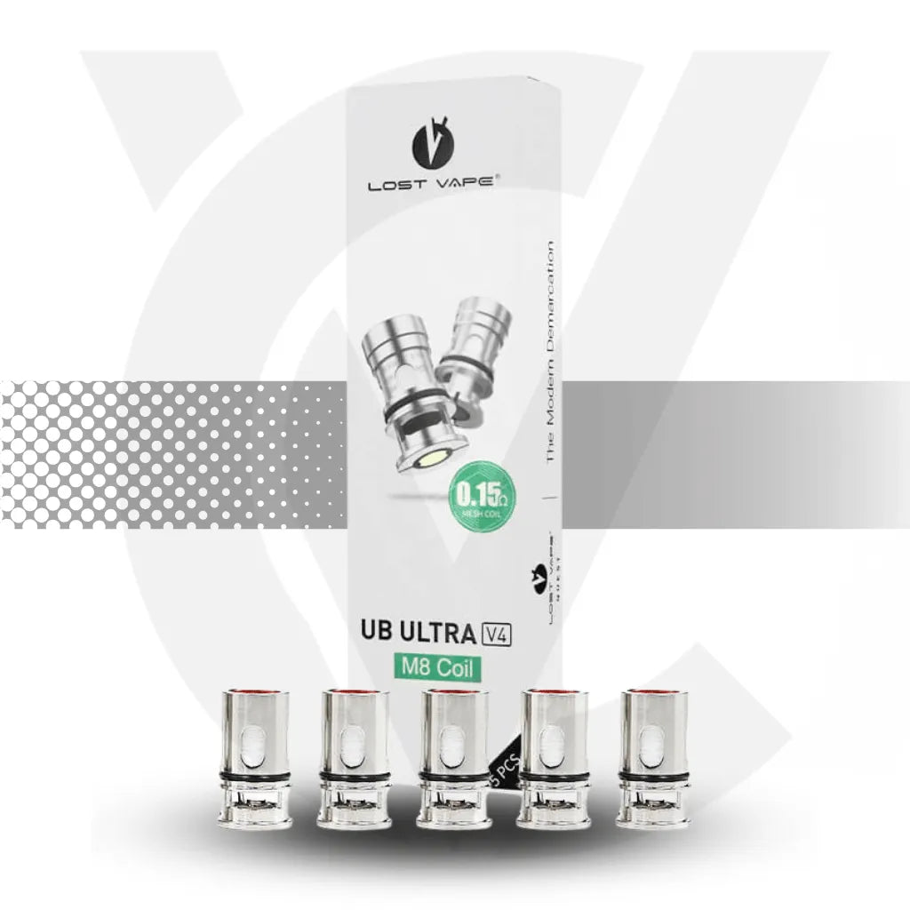 Lost Vape UB Ultra Replacement Coils - M8 0.15ohm | Cloud Vapez UK