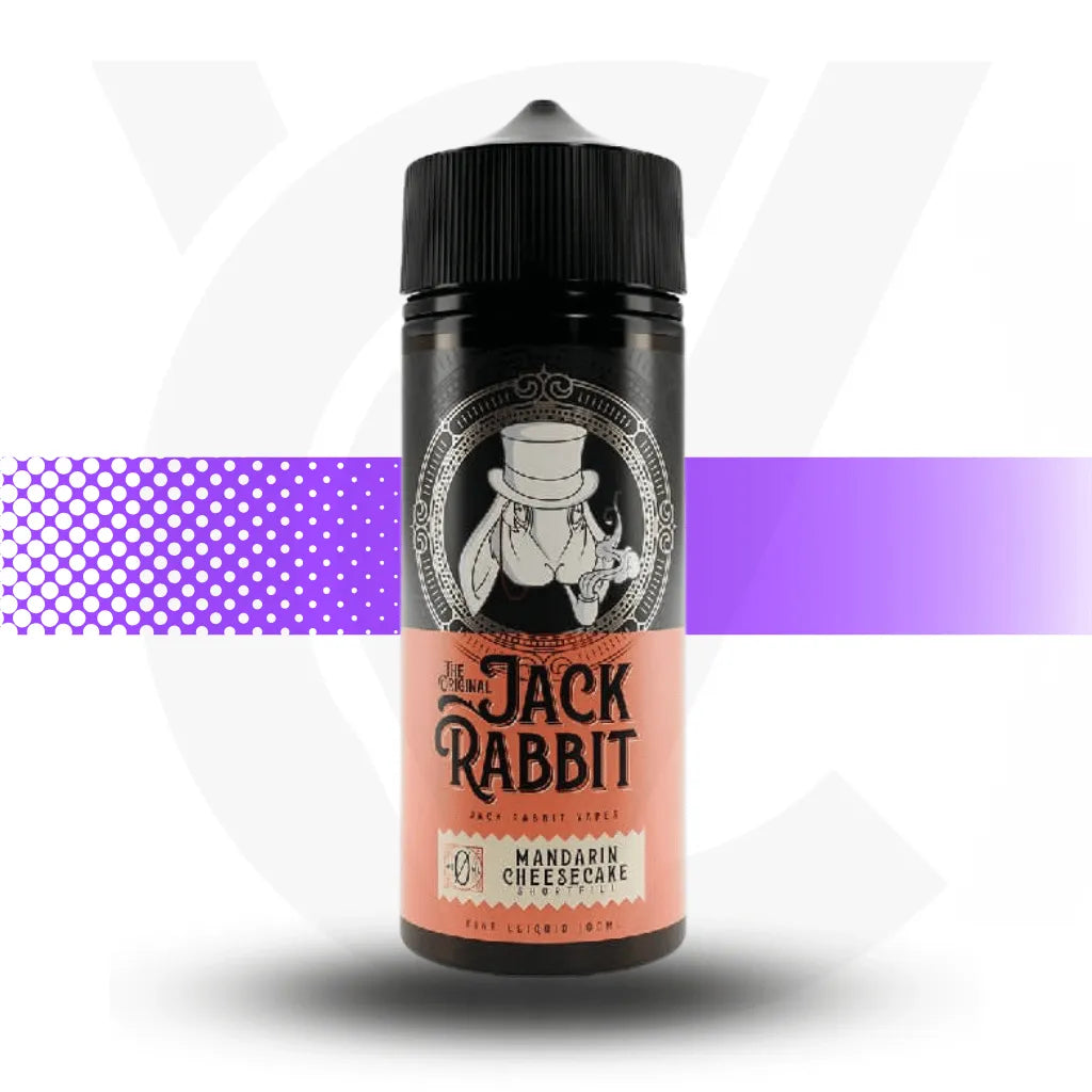 Jack Rabbit 100ml E-Liquid - Mandarin Cheesecake | Cloud Vapez UK