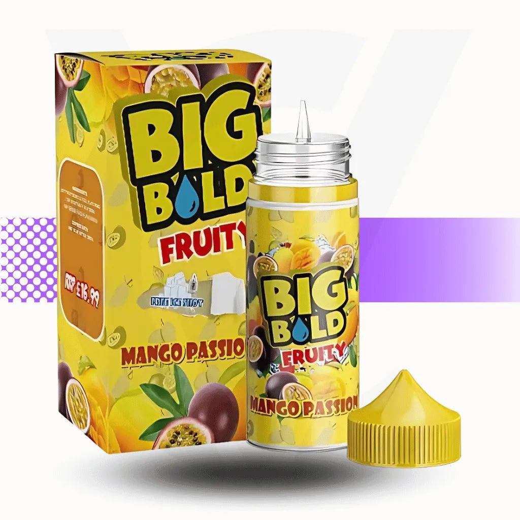 Big Bold 100ml E-Liquid - Mango Passion - Fruity l Cloud Vapez UK