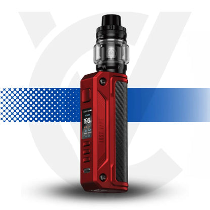 Lost Vape Thelema Solo Vape Kit - Matte Red Carbon Fiber l Cloud Vapez UK