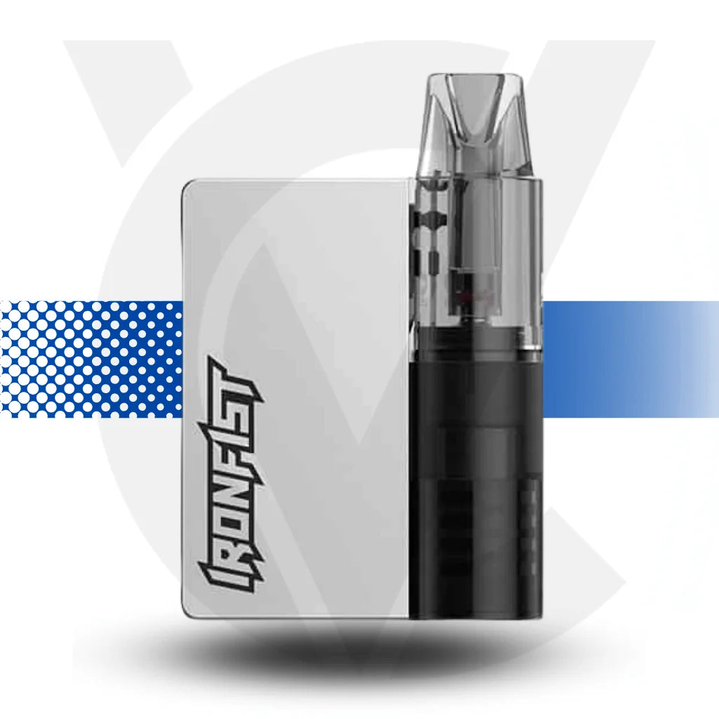 Uwell Caliburn &amp; Ironfist Pod Kit - Metallic Silver l Cloud Vapez UK