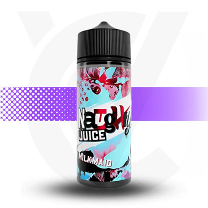 Naughty Juice 100ml E-Liquid - Milkmaid l Cloud Vapez UK