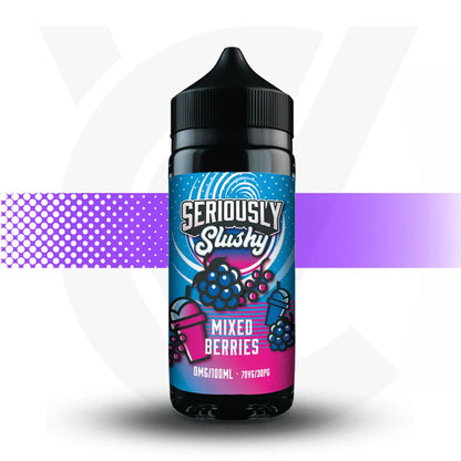 Seriously 100ml E-Liquid - Mixed Berroes - Slushy | Cloud Vapez UK