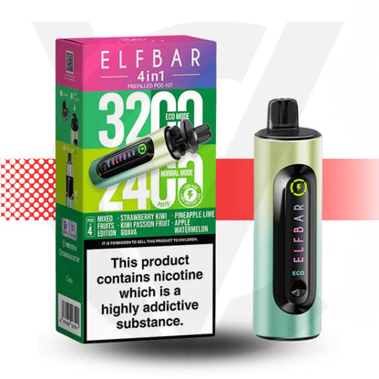 Elf Bar 4 In 1 Prefilled Pod Kit - Mixed Fruits Edition | Cloud Vapez UK