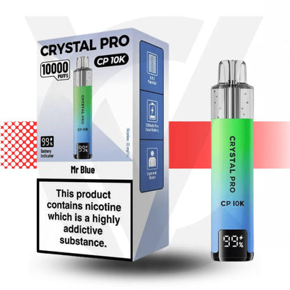 Crystal Pro CP 10K Prefilled Pod Kit - Mr Blue | Cloud Vapez UK