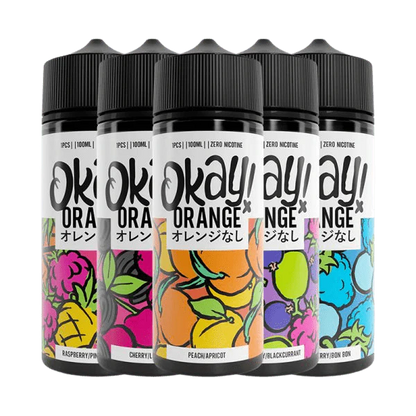 Okay! Orange E-Liquid Short Fill 100ML - Cloud City UK