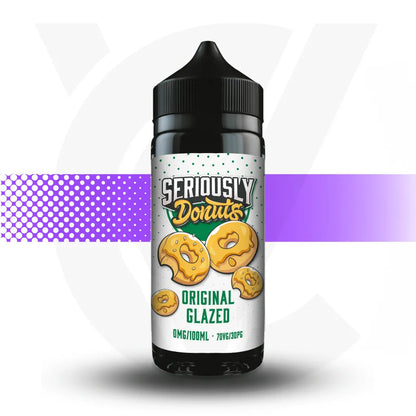 Seriously 100ml E-Liquid - Original Glazed - Donuts l Cloud Vapez UK