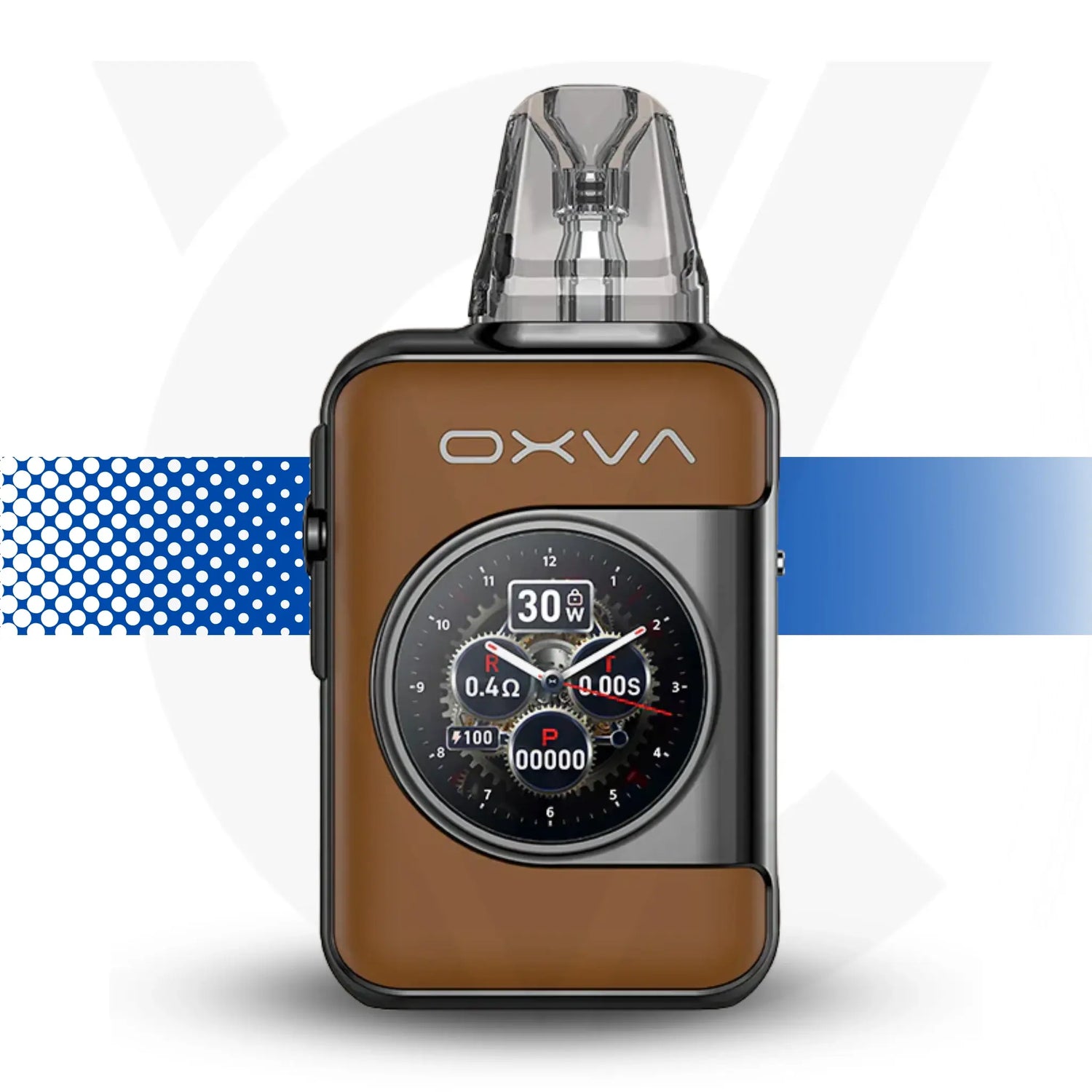 Oxva Xlim SQ Pro 2 - Brown Leather Pod Kit - Cloud Vapez UK