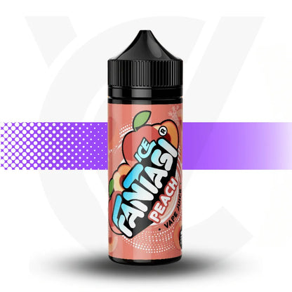 Fantasi Ice 100ml E-Liquid - Peach l Cloud Vapez UK