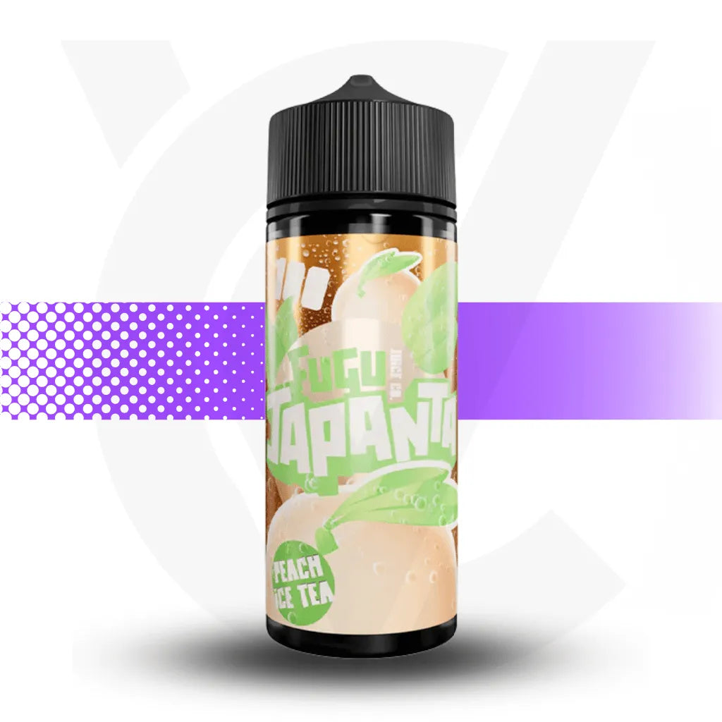 Fugu Japanta 100ml E-Liquid - Peach Ice Tea l Cloud Vapez UK