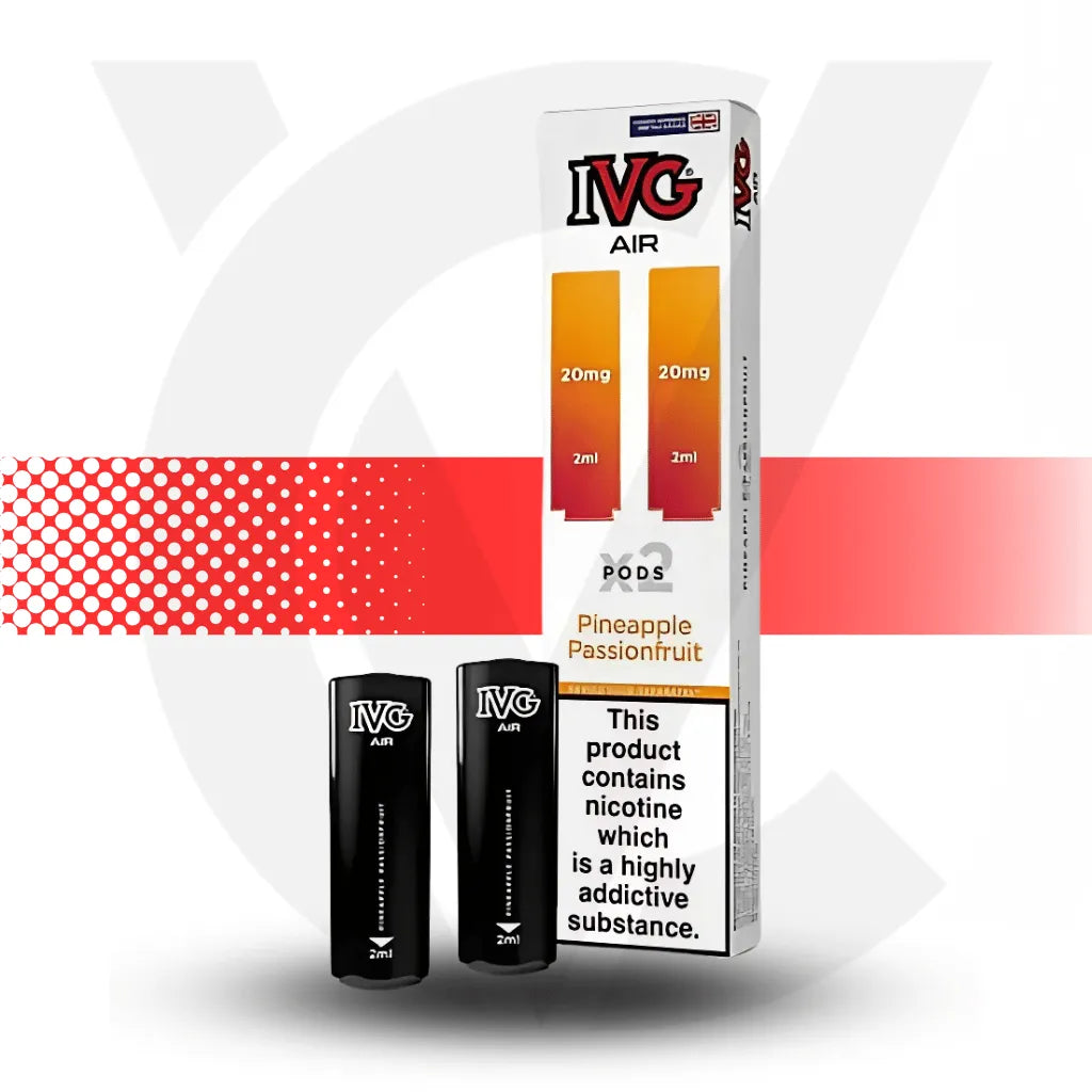IVG Air Prefilled Pods - Pineapple Passionfruit | Cloud Vapez UK