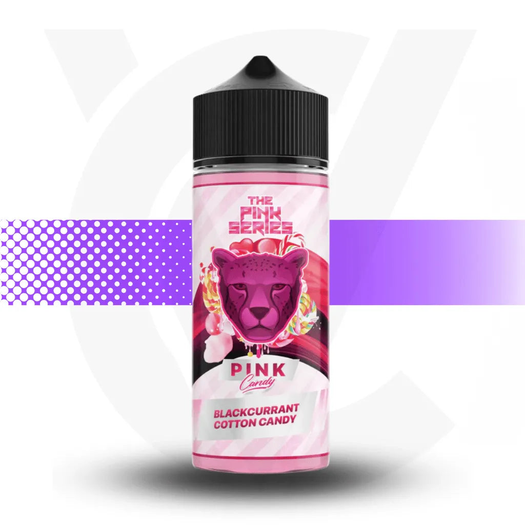 Dr Vapes Pink Series 100ml E-Liquid - Pink Candy - Blackcurrant Cotton Candy l Cloud Vapez UK