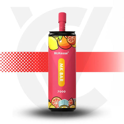 Mckesse Bar 7000 Disposable Vape - Pink Lemonade Ice l Cloud Vapez UK