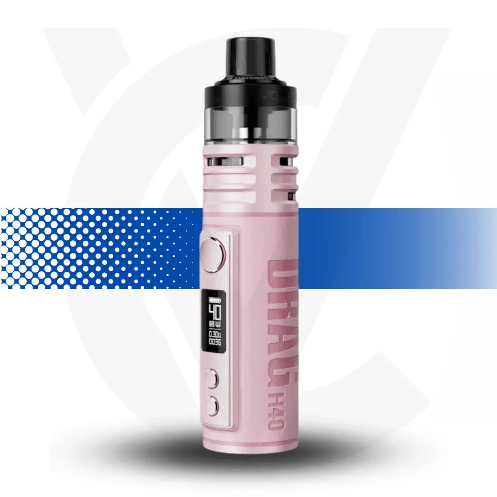 Voopoo Drag H40 Vape Kit - Pink l Cloud Vapez UK