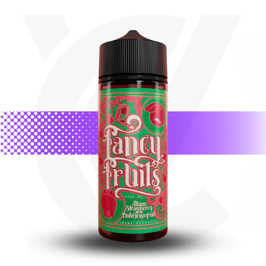 Fancy Fruits 100ml E-Liquid - Purple Morello Grape with Aloe Vera l Cloud Vapez UK