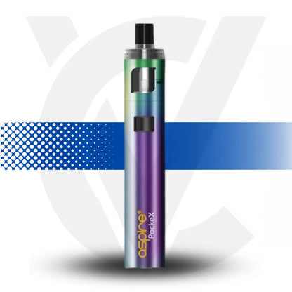 Rainbow Aspire Pockex Vape Pen Kit - Compact &amp; Powerful l Cloud Vapez UK