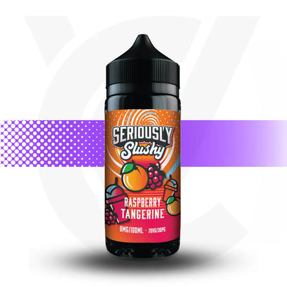 Seriously 100ml E-Liquid - Raspberry Tangerine - Slushy l Cloud Vapez UK