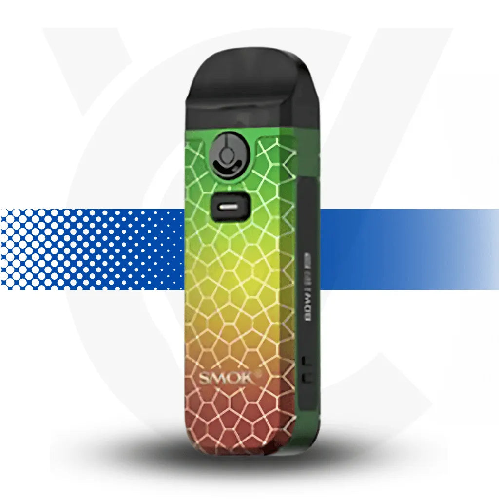 Smok Nord 4 Pod Mod - Rasta Green Armour l Cloud Vapez UK