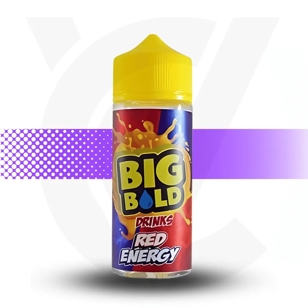 Big Bold 100ml E-Liquid - Red Energy - Drinks l Cloud Vapez UK