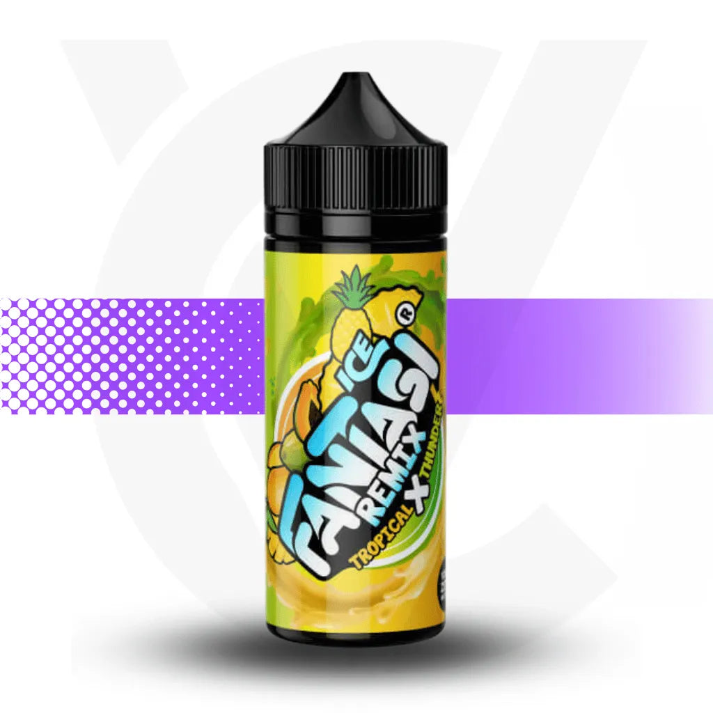 Fantasi 100ml E-Liquid - Remix Tropical X Thunder l Cloud Vapez UK