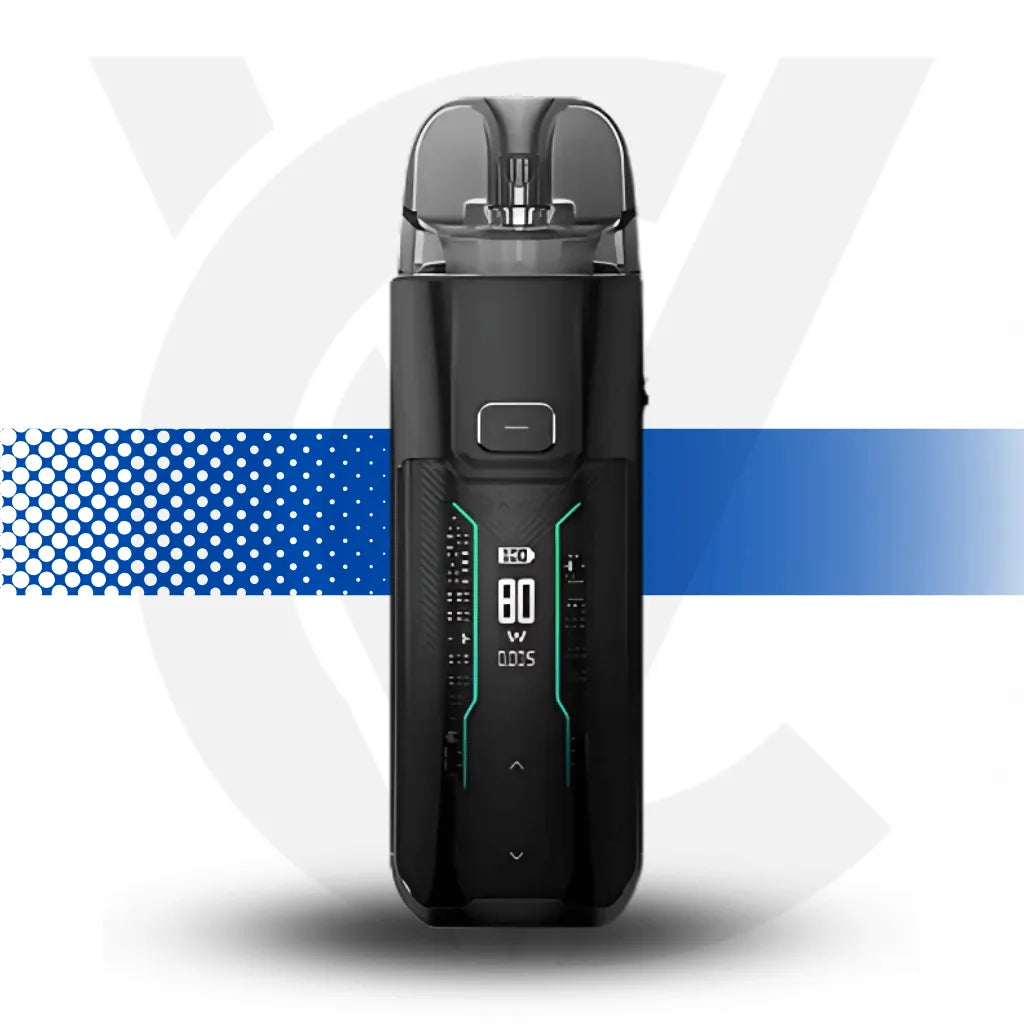 Vaporesso Luxe XR Max Pod Vape Kit - Rock Black Leather l Cloud Vapez UK