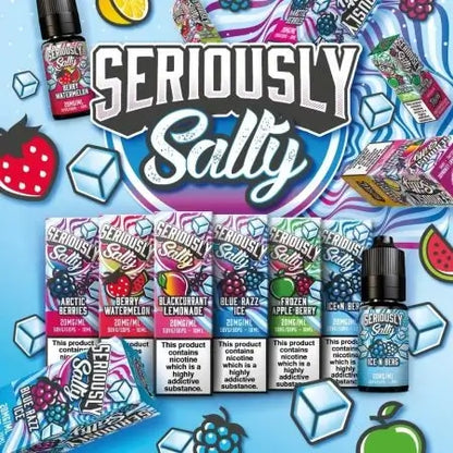 Seriously By Doozy Salty Salts 10MG | Cloud City UK.