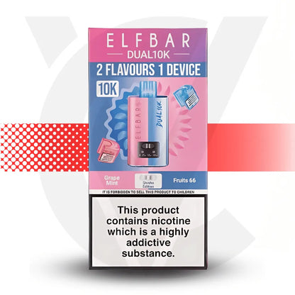 Elf Bar Dual 10K Pod Kit - Shisha Edition | Cloud Vapez UK