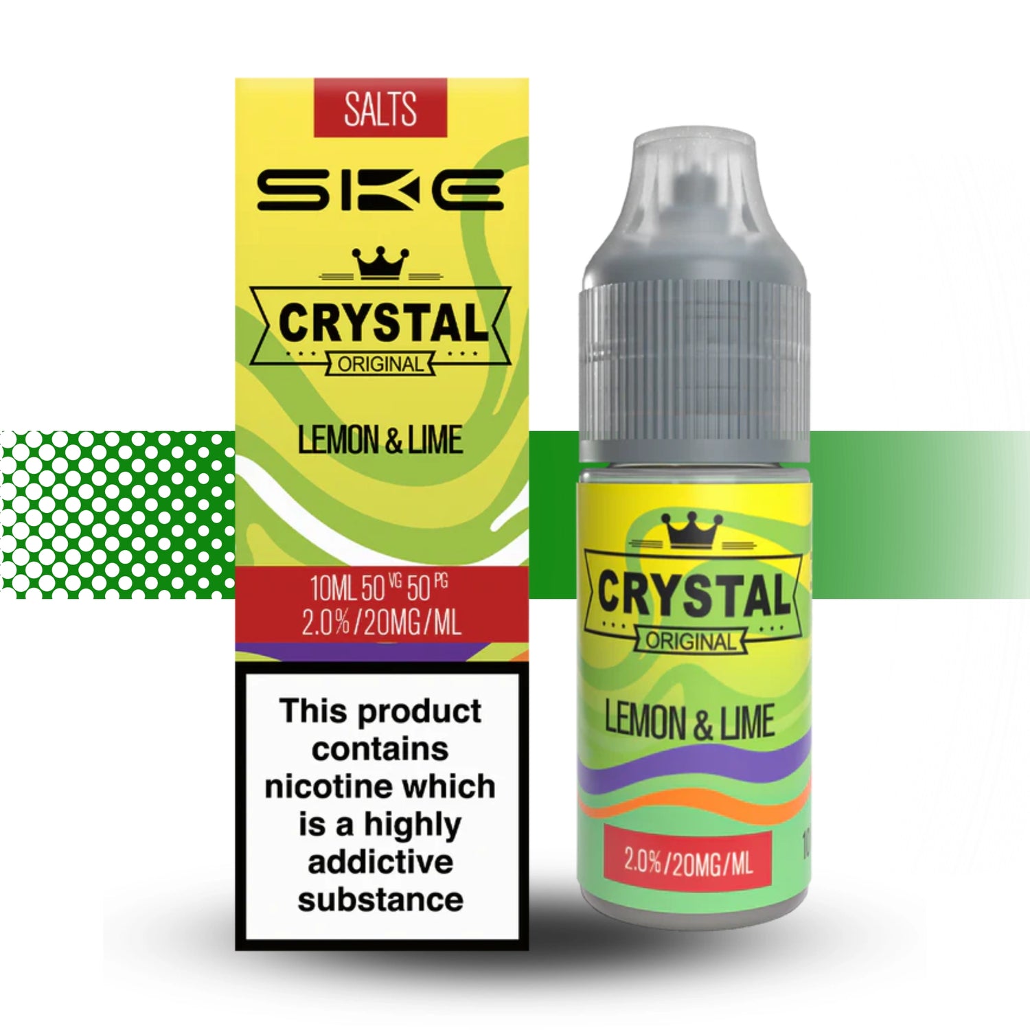 SKE Crystal Original Salts 10MG - Cloud City UK