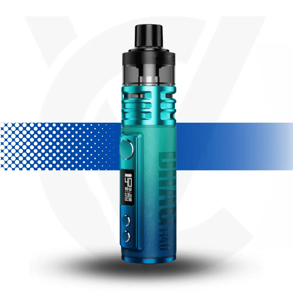 Voopoo Drag H40 Vape Kit - Sky Blue l Cloud Vapez UK