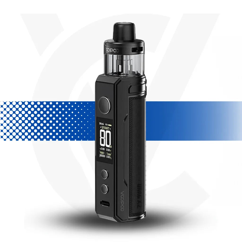 Voopoo Drag X2 Vape Kit - Spray Black l Cloud Vapez UK