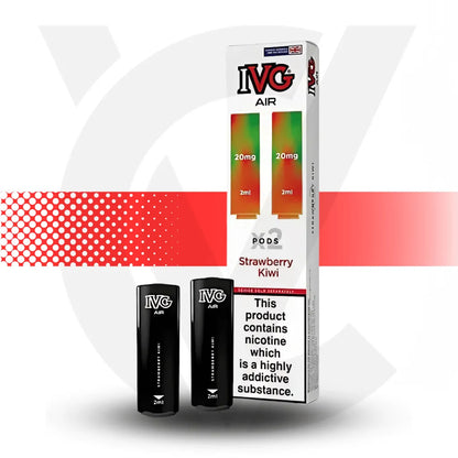 IVG Air Prefilled Pods - Strawberry Kiwi | Cloud Vapez UK