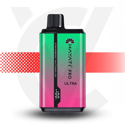 Hayati Pro Ultra 15k Disposable Vape - Strawberry Watermelon l Cloud Vapez UK