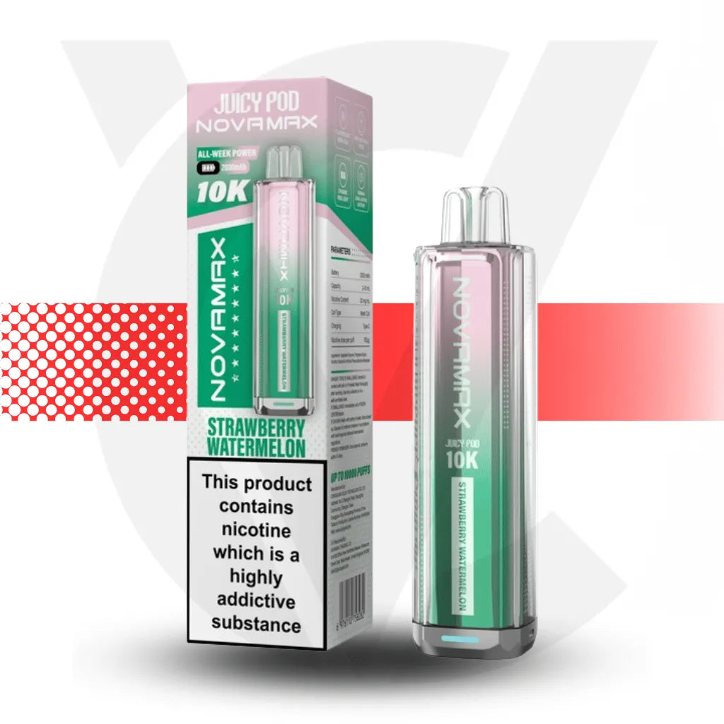Juicy Pod 10K Prefilled Pod Kit - Strawberry Watermelon | Cloud Vapez UK
