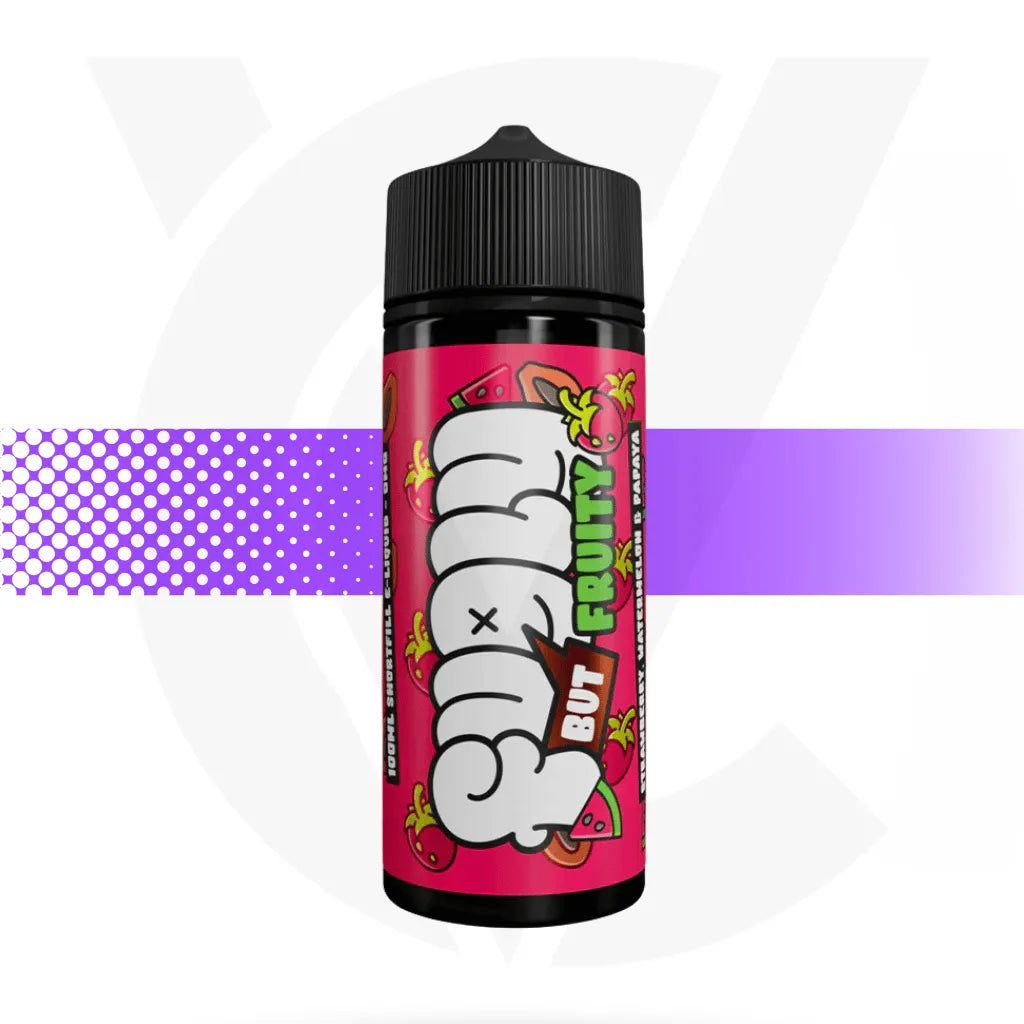 Fugly But Fruity 100ml E-Liquid - Strawberry, Watermelon &amp; Papaya l Cloud Vapez UK