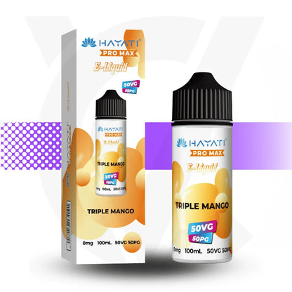 Hayati Pro Max 100ml E-Liquid - Triple Mango l Cloud Vapez UK