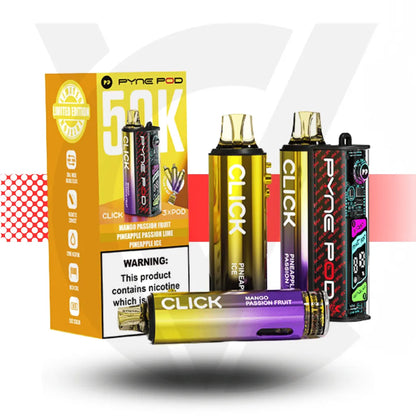Pyne Pod Click 50K Disposable Pod Kit - Tropical Edition | Cloud Vapez UK