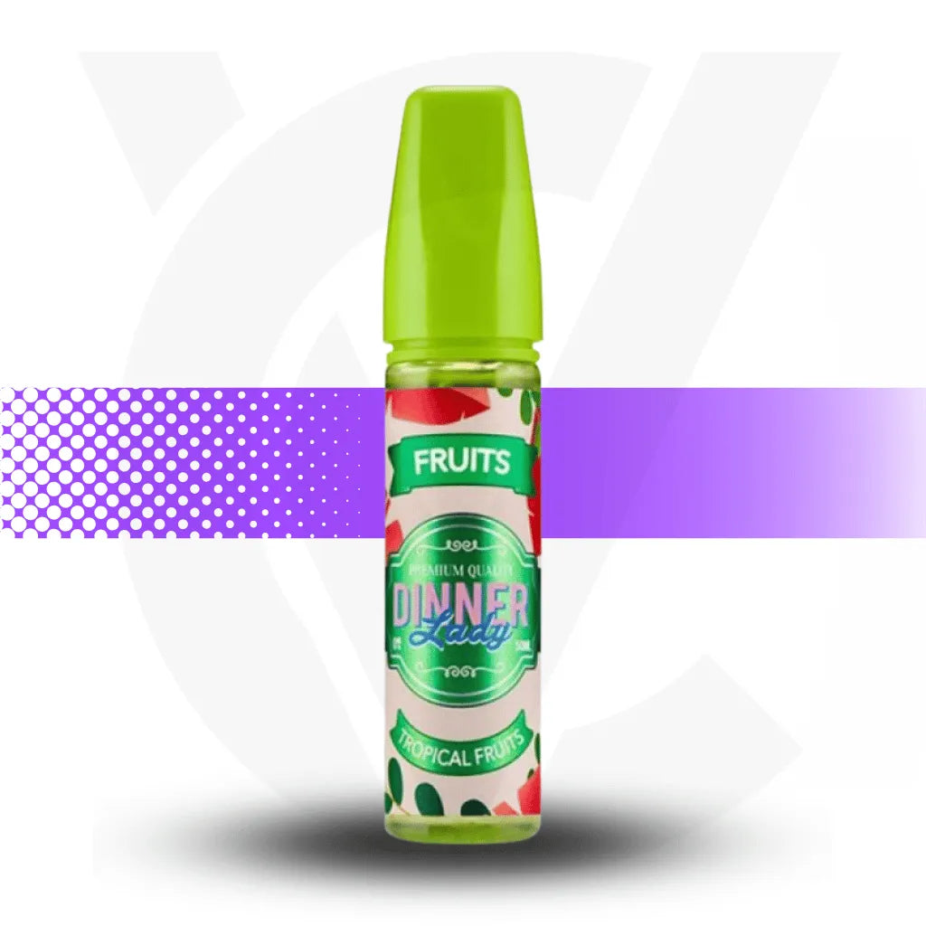 Dinner Lady Fruits 50ml E-Liquid - Tropical Fruits | Cloud Vapez UK