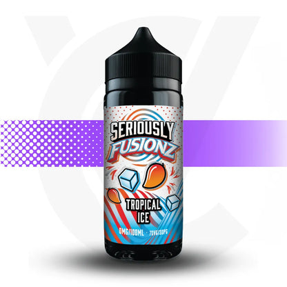 Seriously 100ml E-Liquid - Tropical Ice - Fusionz | Cloud Vapez UK