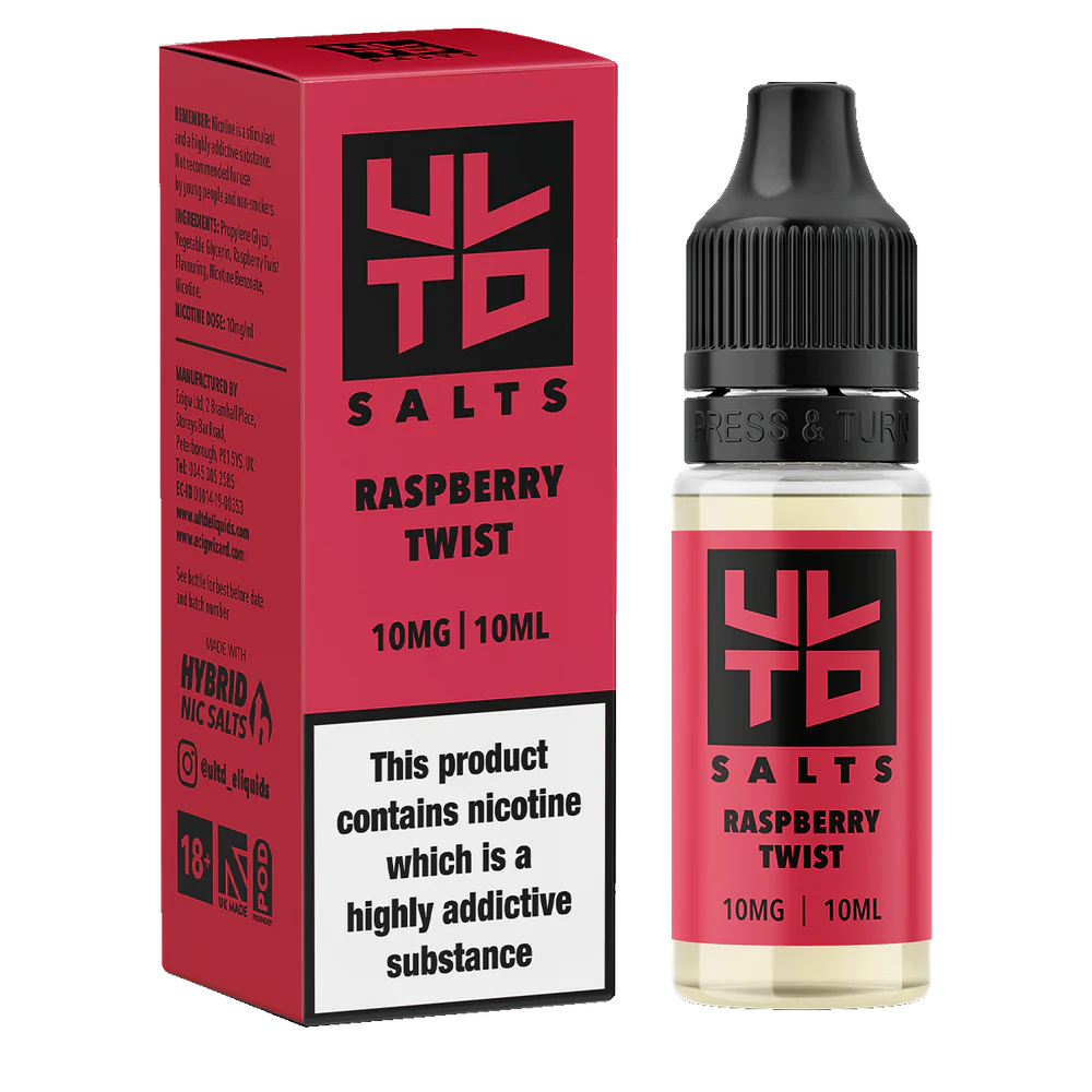 Ultd 10mg Nic Salt E-Liquid