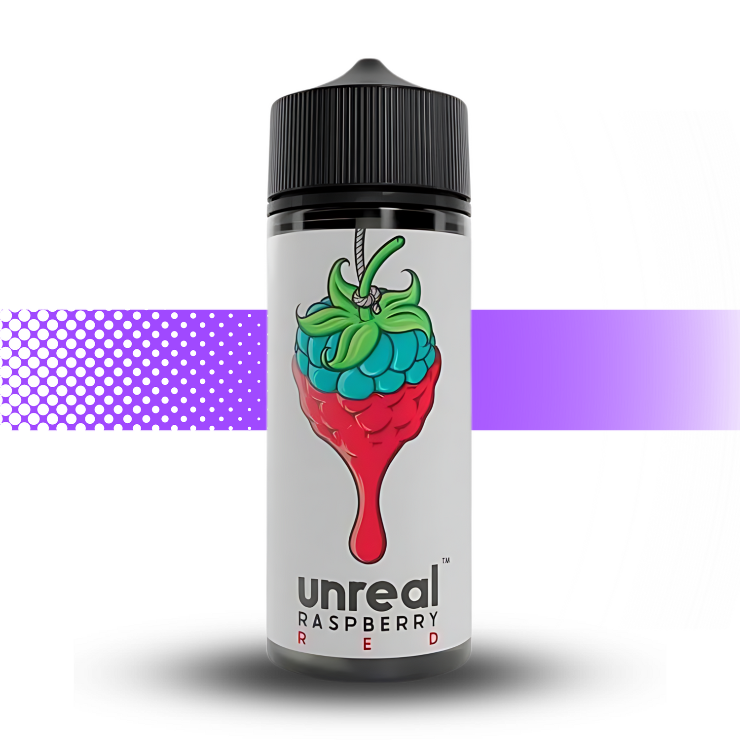 Unreal Raspberry E-liquid Short Fill 100ML - Cloud City UK