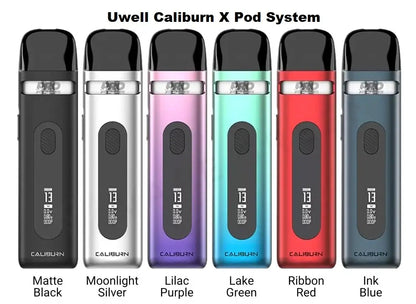 Uwell Caliburn X Pod Kit - Cloud Vapez UK