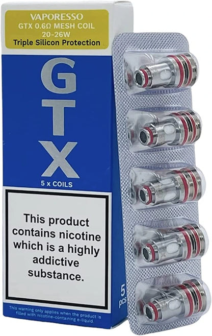 Vaporesso GTX Sub Ohm Mesh Coils - Cloud City UK