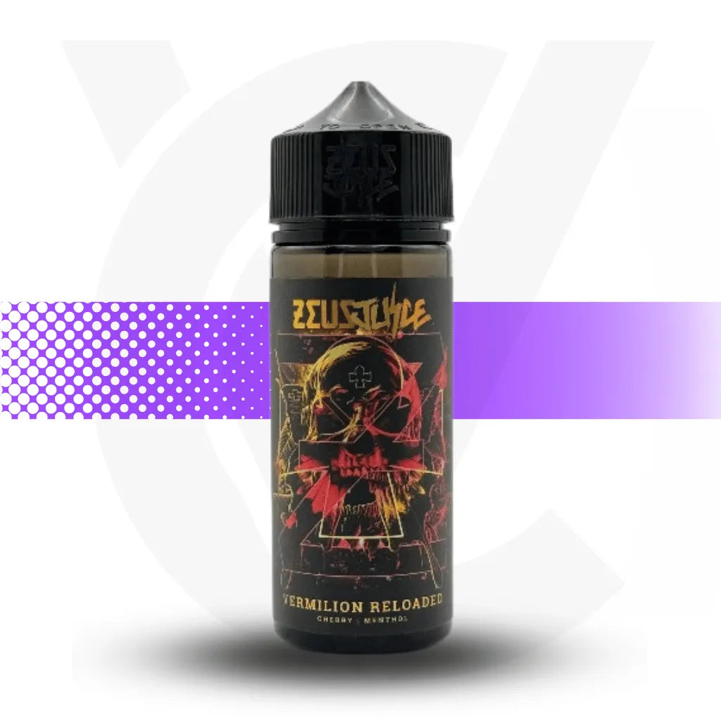 Zeus Juice 100ml E-Liquid - Vermillion Reloaded l Cloud Vapez UK