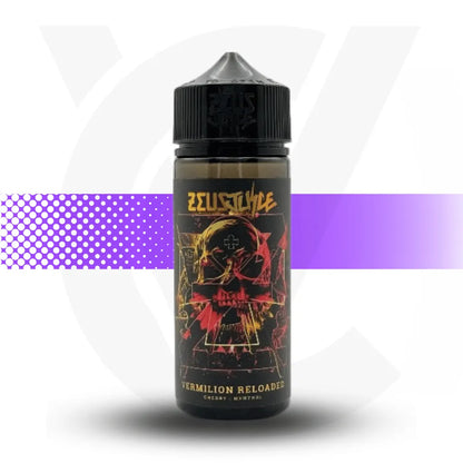 Zeus Juice 100ml E-Liquid - Vermillion Reloaded l Cloud Vapez UK