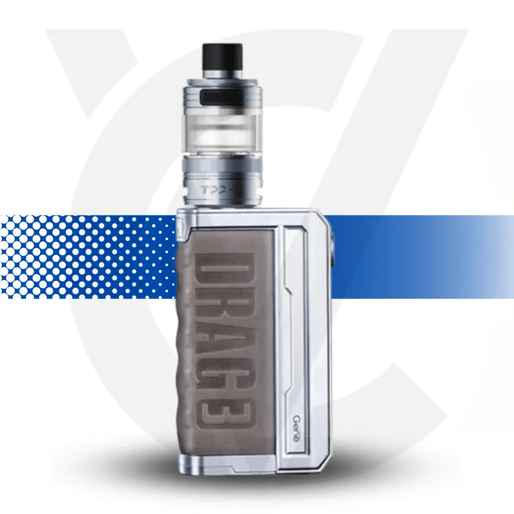 Voopoo Drag 3 TPP-X -Silver Treasure Lime Vape Kit l Cloud Vapez UK