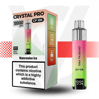 Crystal Pro CP 10K Prefilled Pod Kit - Watermelon Ice | Cloud Vapez UK